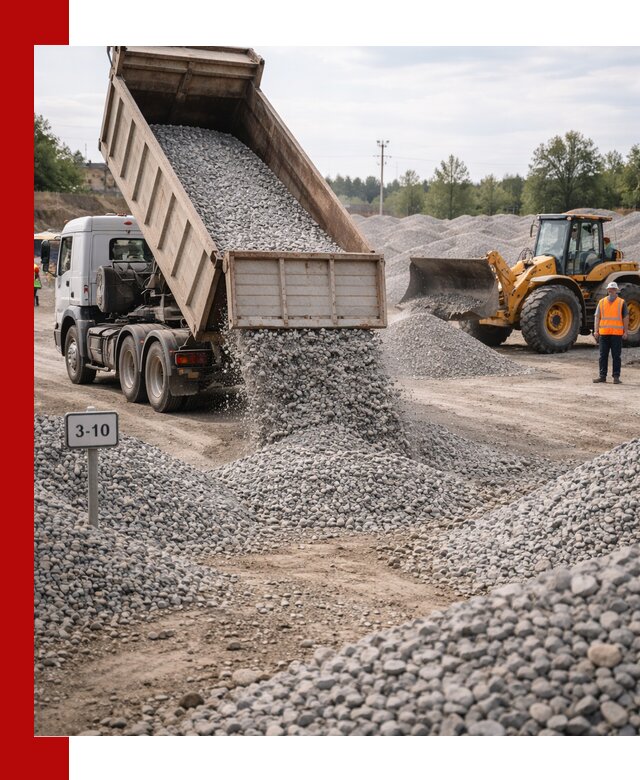 Гранитный щебень фракции 3–10: доставка и продажа в Ачинске