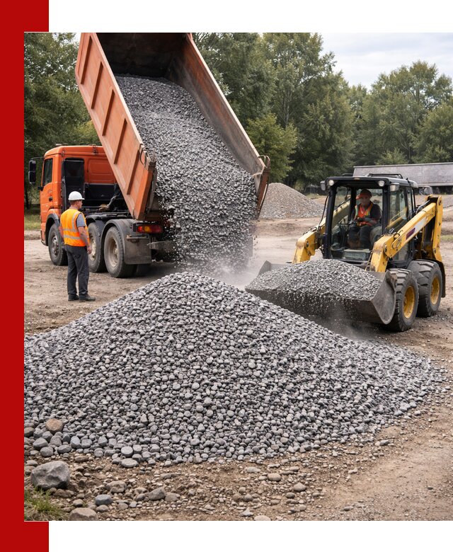 Купить гранитный щебень фракции 5–10 в Ачинске с доставкой