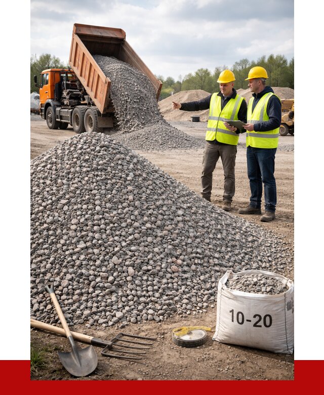 Гранитный щебень фракция 10-20 в Ачинске от 4255 руб.|ПРОНЕРУДЧнс