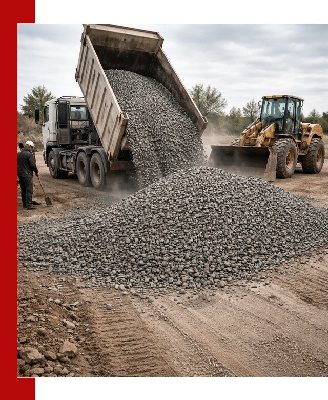 Гранитный щебень фракция 10-20 с доставкой в Ачинске