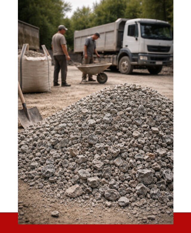 Гранитный щебень фракция 20-40 в Ачинске от 3242 руб. ПРОНЕРУДЧнс