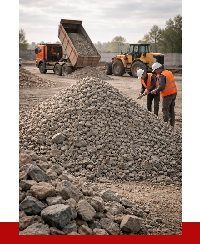 Гранитный щебень фракция 40-70 в Ачинске от 2533 руб ПРОНЕРУДЧнс