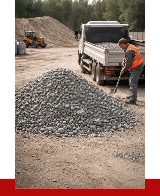 Гравийный щебень фракция 5-10 в Ачинске от 2229 р. | ПРОНЕРУДЧнс