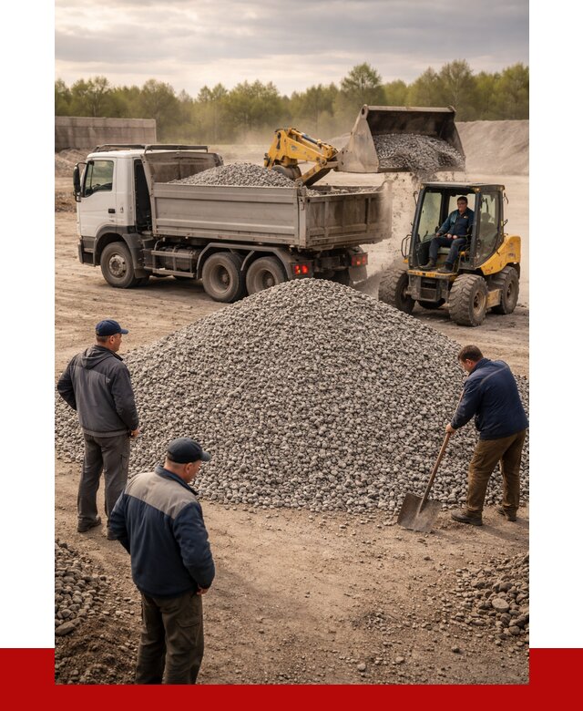 Гравийный щебень фракция 5-20 в Ачинске от 2431 р. ПРОНЕРУДЧнс