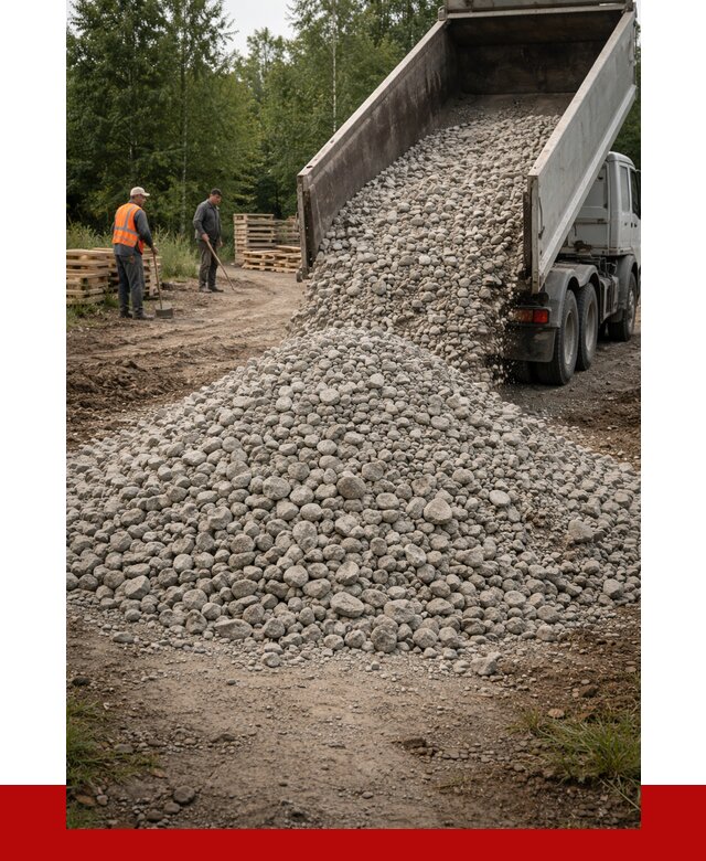 гравийный щебень фракция 70-120 в Ачинске от 2482 р. ПРОНЕРУДЧнс