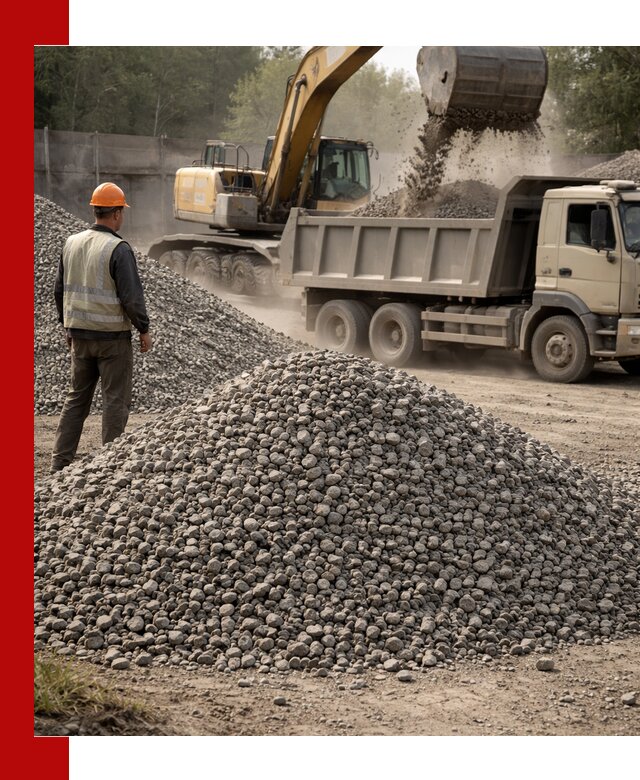 Шлаковый щебень фракция 5-20 с доставкой в Ачинске