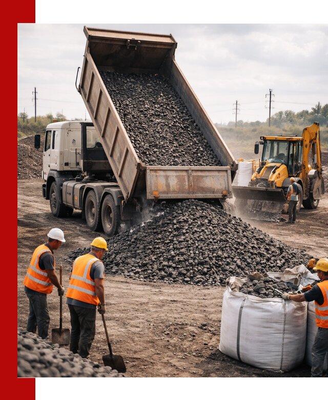 Шлаковый щебень фракция 40-70 с доставкой в Ачинске