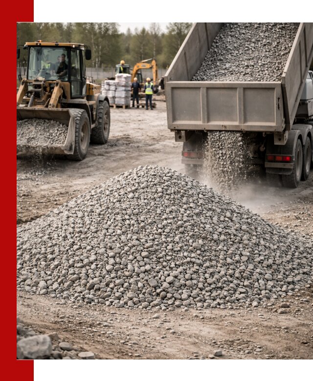 Вторичный щебень фракции 5-20 в Ачинске — доставка и продажа крупнотоннажно