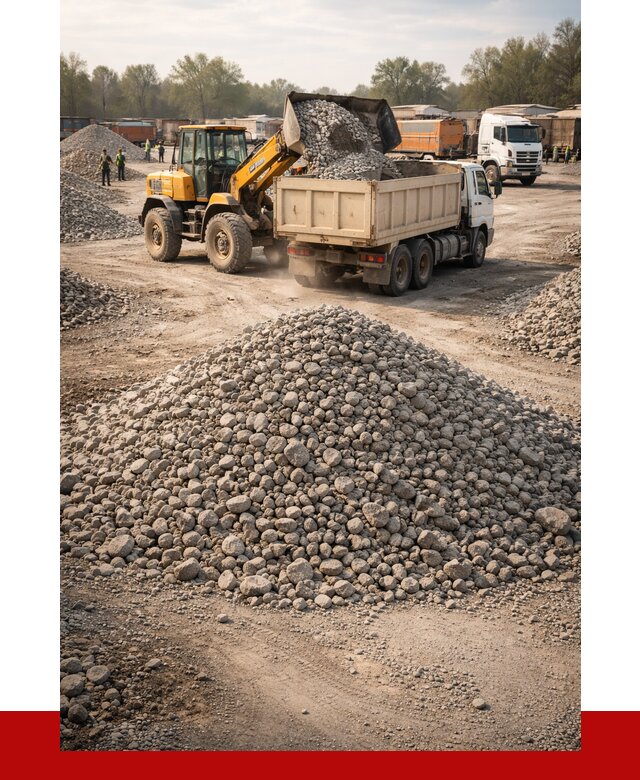 Вторичный щебень фракция 40-70 в Ачинске от 1763 р, ПРОНЕРУДЧнс