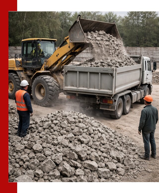 Вторичный щебень фракция 70–150 в Ачинске с доставкой