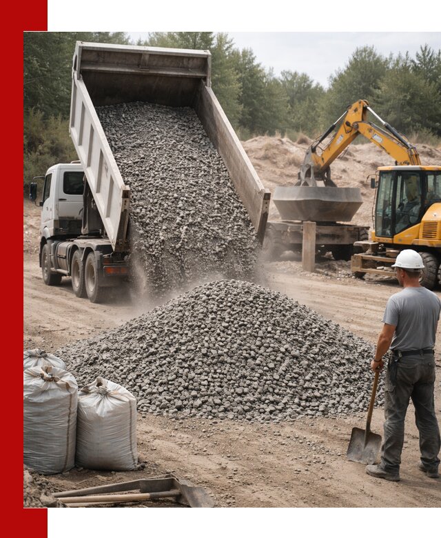 Доставка и продажа бетонного щебня в Ачинске