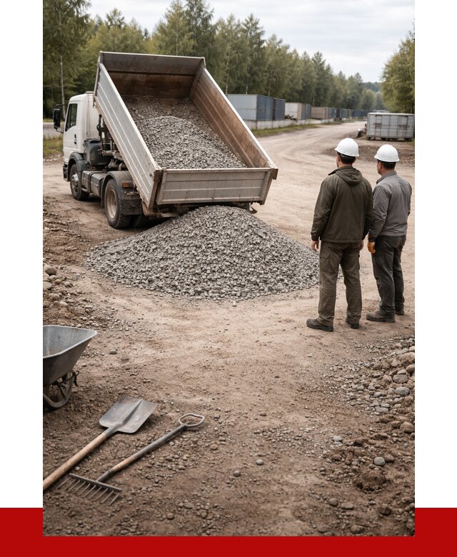 Бетонный щебень фракция 5-20 в Ачинске от 3242 р., ПРОНЕРУДЧнс