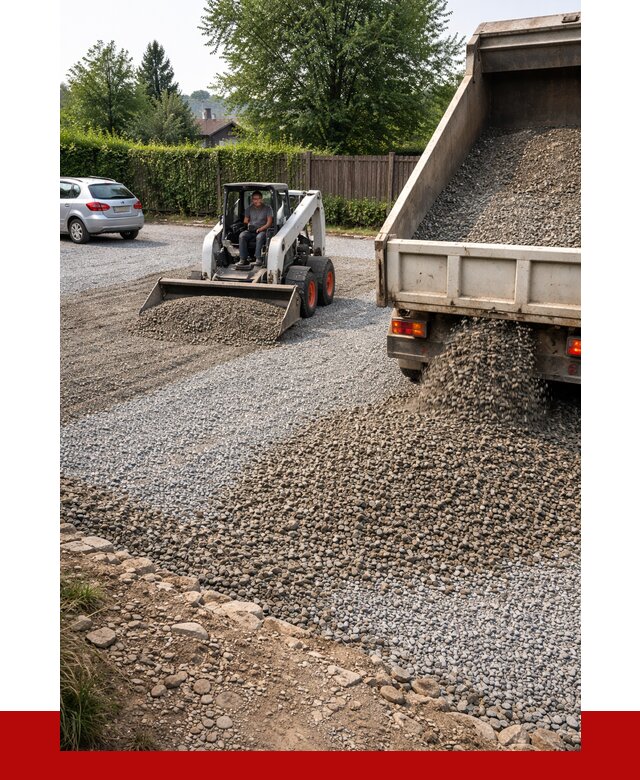 Щебень для парковки в Ачинске с доставкой от 1216 р.| ПРОНЕРУДЧнс