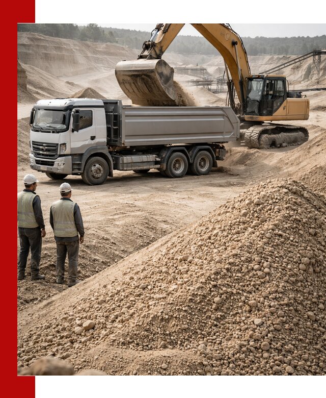 Карьерный крупнозернистый песок с доставкой в Ачинске