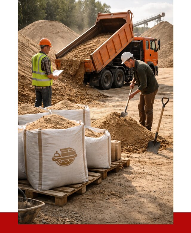 Строительный песок в Ачинске от 2229 р. с доставкой, ПРОНЕРУДЧнс