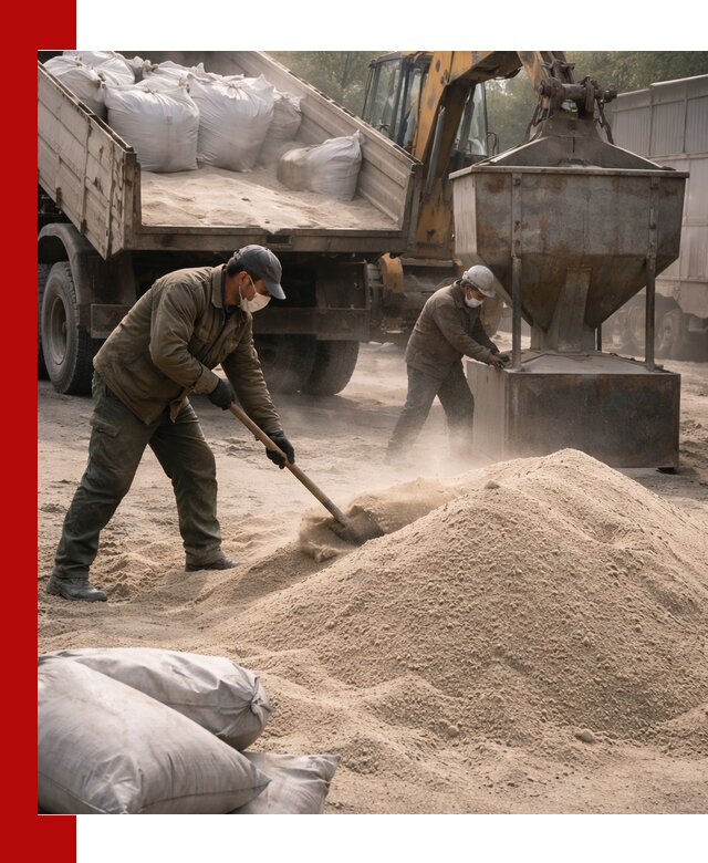 Кварцевый песок для пескоструя в Ачинске — доставка и качество