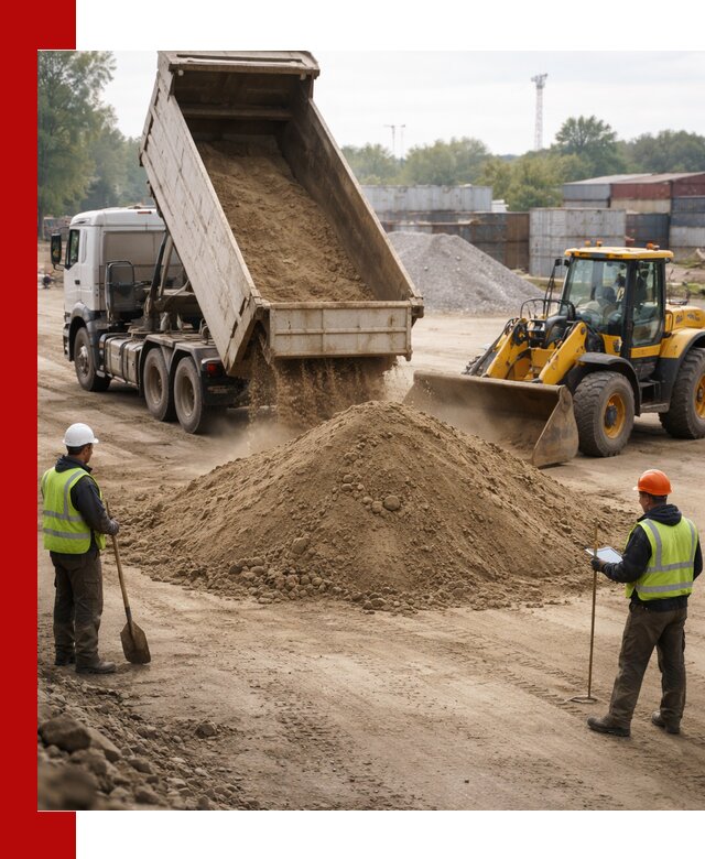 Доставка и продажа пескогрунта оптом и в розницу в Ачинске