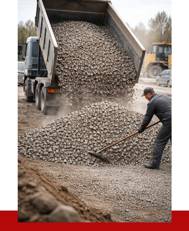 Гравий фракция 20-40 в Ачинске от 2533 р. доставка | ПРОНЕРУДЧнс