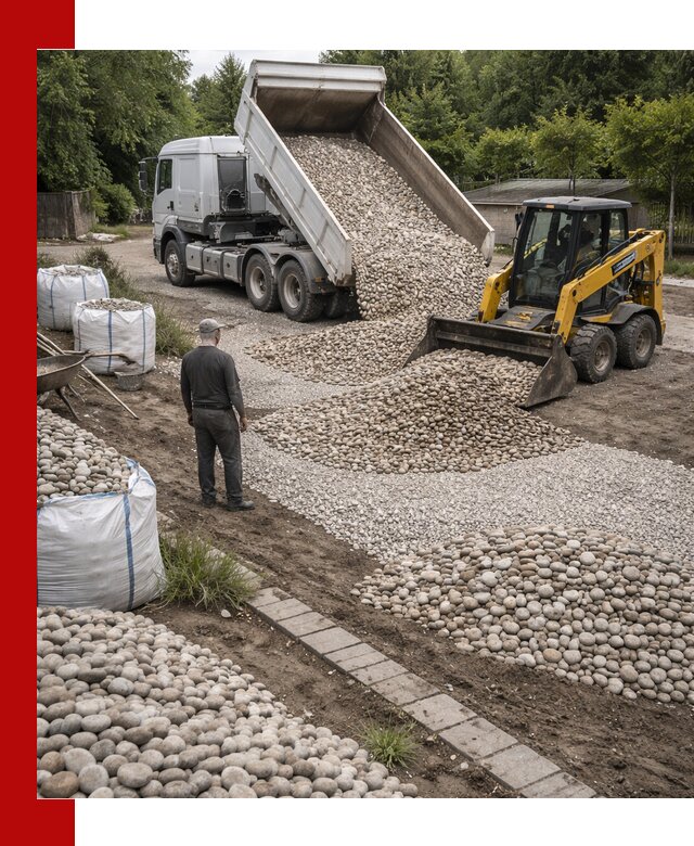 Доставка морской гальки оптом и в розницу в Ачинске