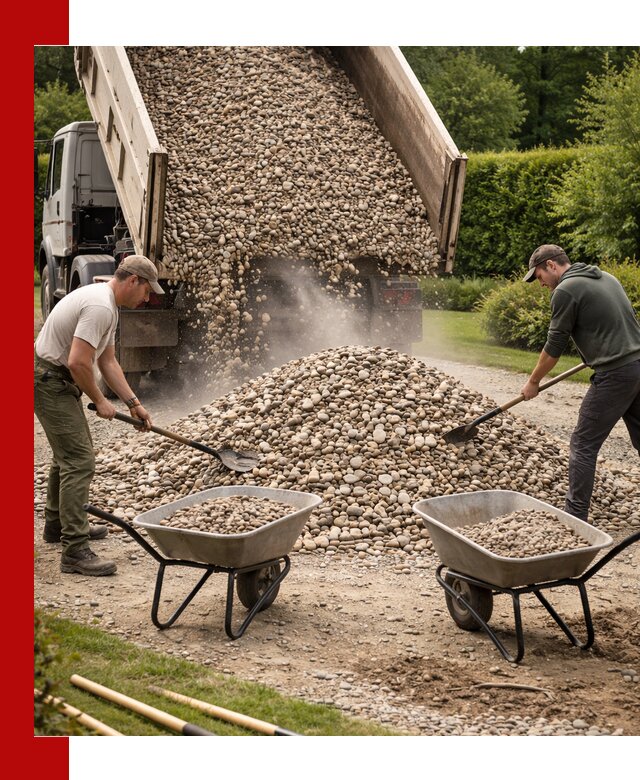 Доставка и продажа декоративной гальки в Ачинске