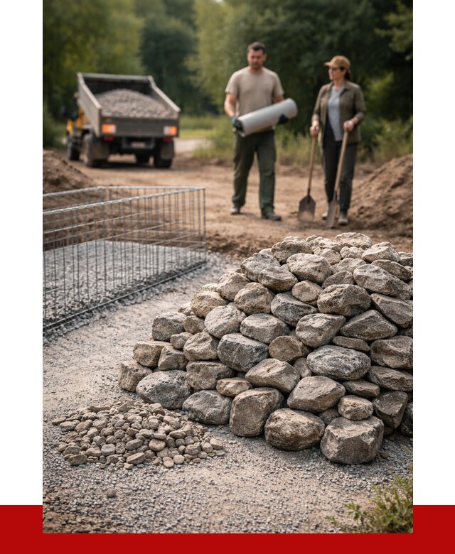 Камень для габионов фракция 100-200 в Ачинске от 4862 р. | ПРОНЕРУДЧнс