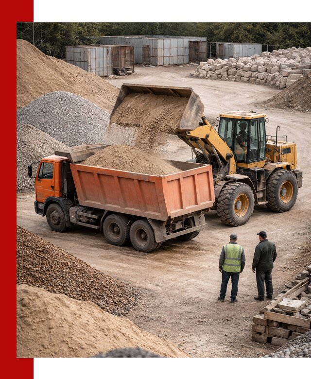 Доставка сыпучих смесей и смесей для стройки в Ачинске