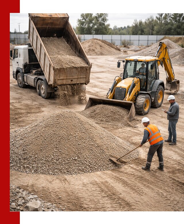 Поставка и доставка ПГС С4 в мешках и самосвалах в Ачинске