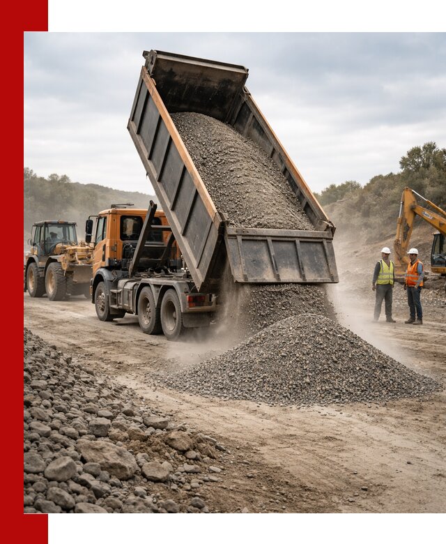 Щебёночно-песчаная смесь ЩПС С1 с доставкой в Ачинске