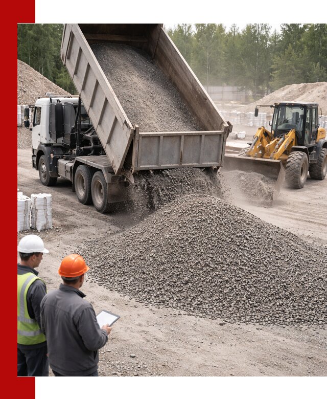 Доставка и продажа гранитного отсева 0-10 в Ачинске