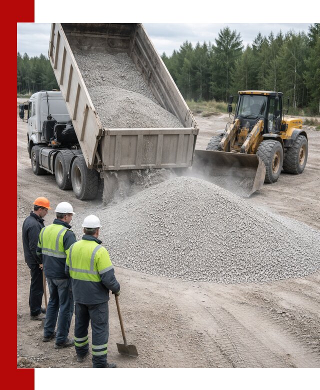 Известняковый отсев 0-5 доставка в Ачинске быстро и выгодно