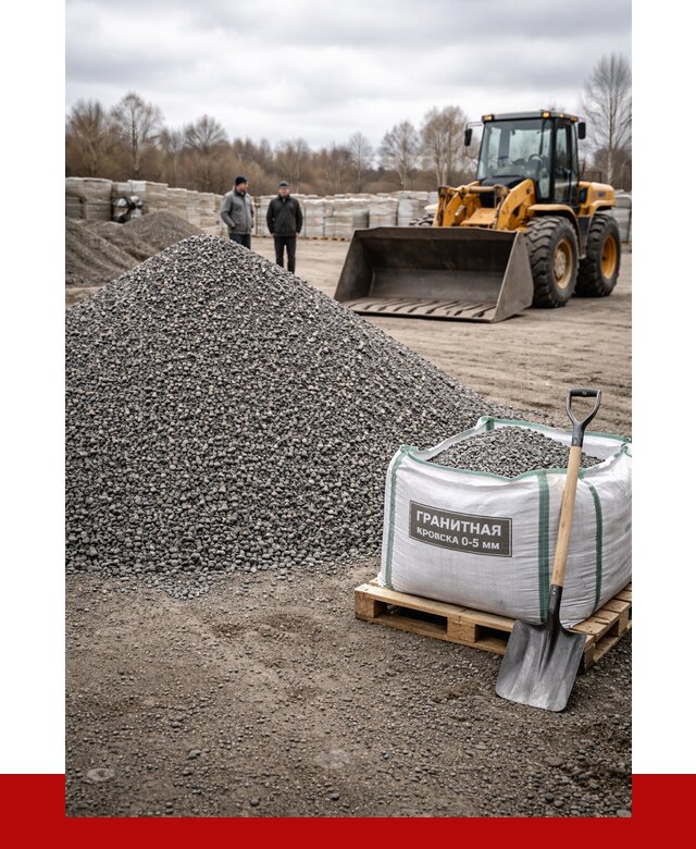 Купить гранитную крошку в Ачинске от 4862 р. с доставкой | ПРОНЕРУДЧнс