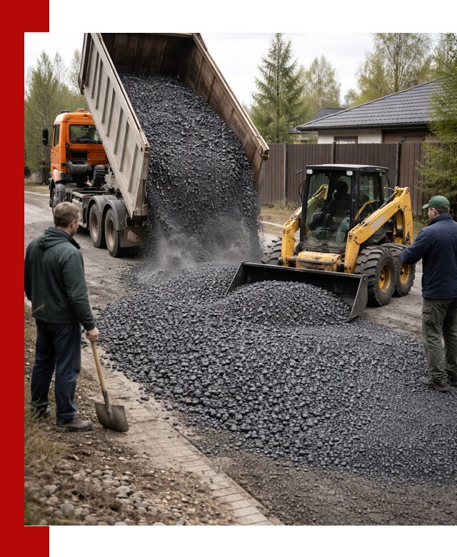 Крошка габбро с доставкой в Ачинске для строительных работ