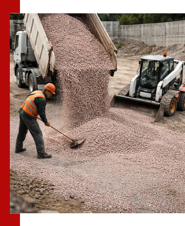 Крошка розовый гранит с доставкой в Ачинске от производителя