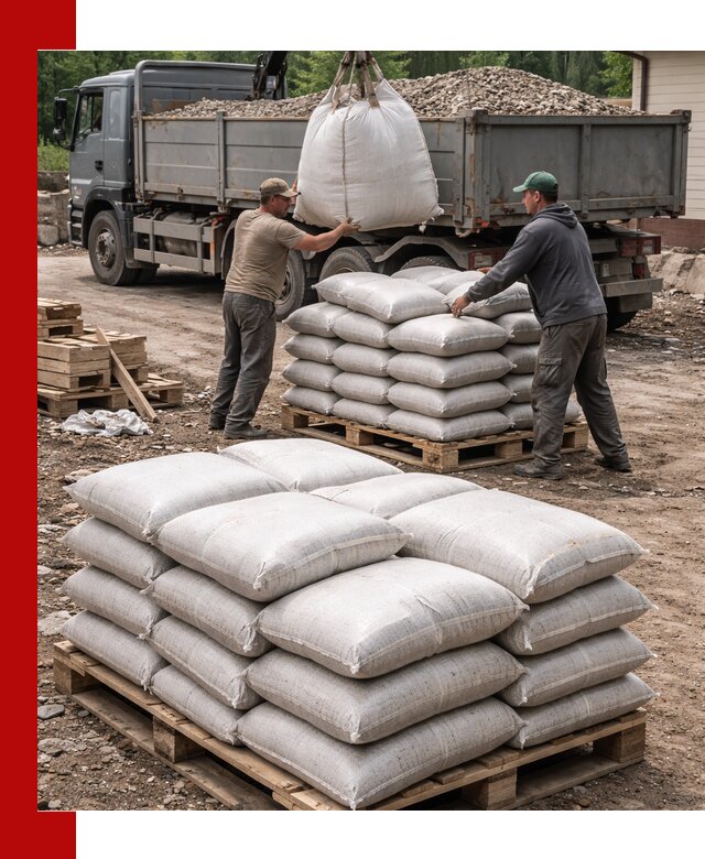 Керамзит в мешках с доставкой в Ачинске от компании-поставщика