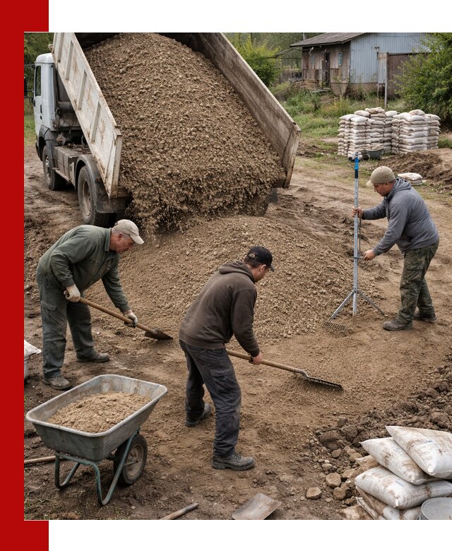 Керамзитовый песок с доставкой в Ачинске оптом и в розницу