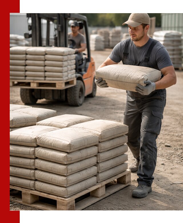 Доставка цемента в мешках оптом и в розницу в Ачинске