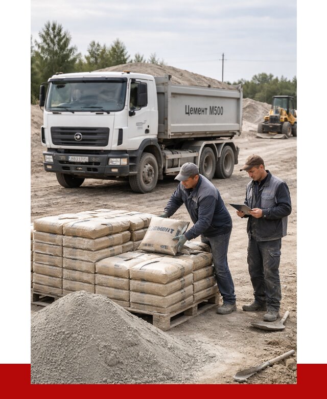 Купить цемент м500 с доставкой в Ачинске от 5268 р. | ПРОНЕРУДЧнс