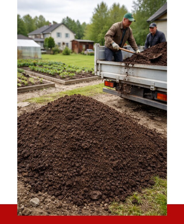 Плодородный грунт в Ачинске с доставкой от 4255 р. | ПРОНЕРУДЧнс