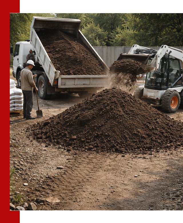 Доставка растительного грунта в Ачинске от производителя оптом и в розницу