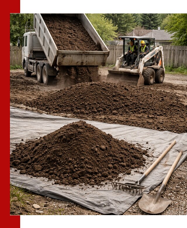 Грунт для отсыпки участка с доставкой в Ачинске