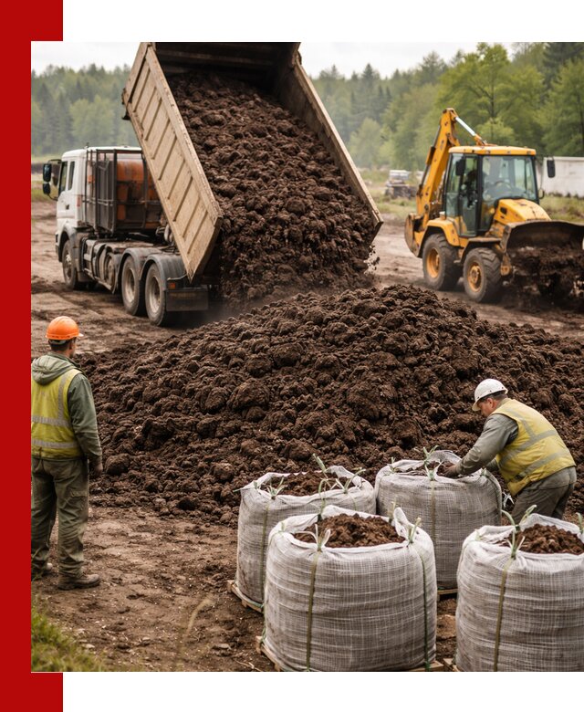 Доставка нейтрального торфа в Ачинске оптом и в розницу