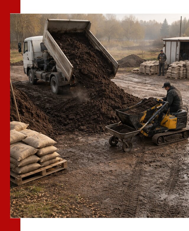 Кислый торф в доставке по выгодным ценам в Ачинске