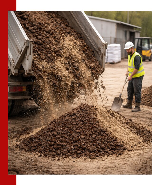 Доставка торфо-песчаной смеси в Ачинске для строительства и озеленения