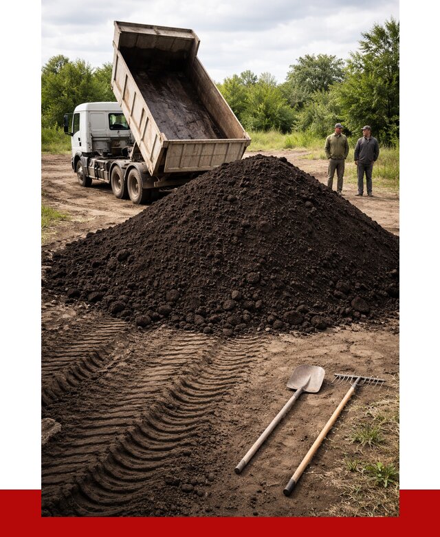 Купить чернозем навалом в Ачинске от 1216 р. за куб | ПРОНЕРУДЧнс