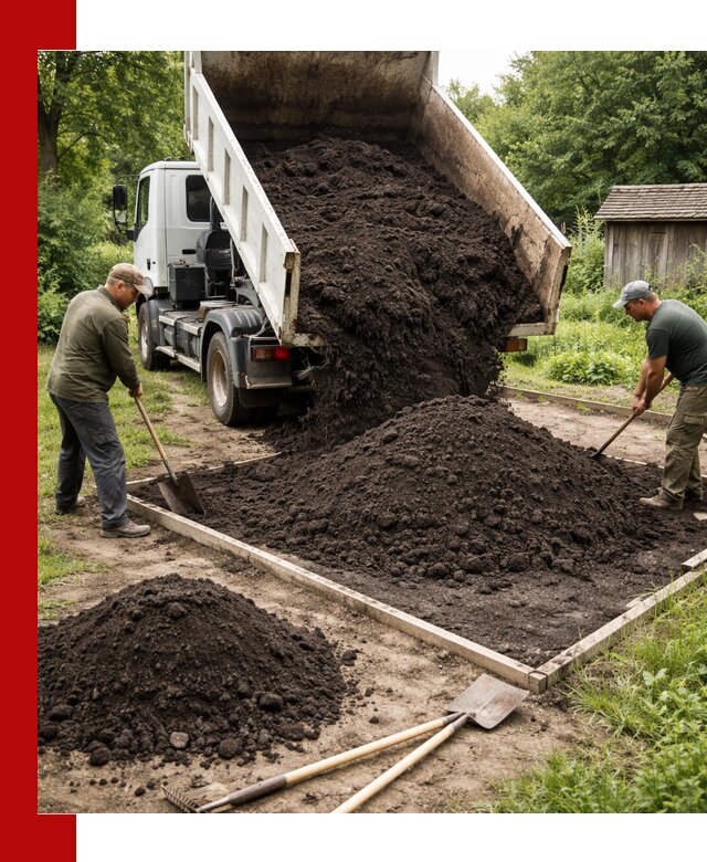 Купить чистый чернозем для огорода с доставкой в Ачинске