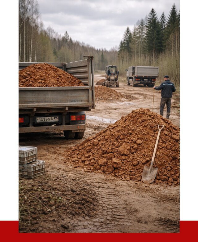 Глина и суглинки в Ачинске от 4559 р. за куб | ПРОНЕРУДЧнс