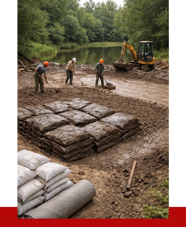 Купить глину для пруда в Ачинске от 4559 р. с доставкой | ПРОНЕРУДЧнс