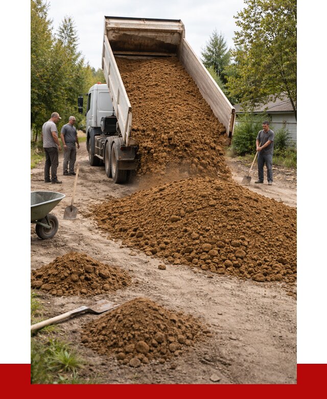 Купить суглинок с доставкой в Ачинске от 2533 р. за куб | ПРОНЕРУДЧнс