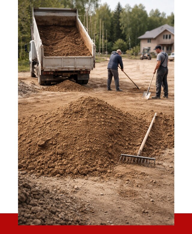 Суглинок для планировки в Ачинске с доставкой от 4255 р. | ПРОНЕРУДЧнс