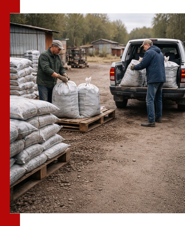 Купить конский навоз в мешках с доставкой в Ачинске